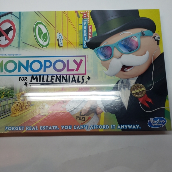 Monopoly For Millenials Hasbro Board Game - Picture 3 of 5